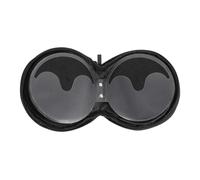 Angoily Large Capacity Round CD Holder Pouch with Zipper Closure Oxford Disc Storage Case Wear-Resistant DVD Organizer for Car Home and Office in Four Colors