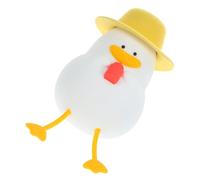 Angoily LED Duck Night Lamp with Soft Warm Light Eye Caring Timer Nursery Desk Lamp for Bedroom Nightstand Compact Decorative LED Nightlight for Comfortable Sleep and Ambient Lighting