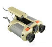Angoily Lighted Telescope Binoculars for Boys and Girls Pop-up Design Adjustable Focus for Outdoor Adventures and Night Exploration Material Fun Toys for Boy Girl's Playtime