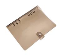 Angoily Loose Leaf Notebook Cover Six Ring Binder Protector Material Lightweight for Students Teachers Office Use