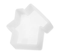 Angoily Love House Silicone Mold for DIY Projects Cute House Shape Design for Polymer Gelatin Plaster and Resin Crafting for Handmade Ornaments and Home Decor