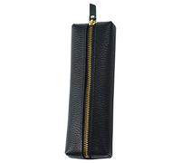 Angoily Lychee Pattern Stationery Bag Portable Pen Bag Zipper Multi-Function for School for Students Aesthetic Design