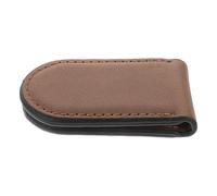 Angoily Magnetic Pu Leather Money Clip for Men, Stylish Card Holder Wallet that Holds Bills and Cards, Compact and Fashionable Design for Outdoor and Business Use