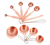 Angoily Measuring Cups 7pcs Spoons Baking Stainless Steel in Measuring Spoons Set with 4pcs Cups and for Accurate Baking Home Kitchens and Restaurants