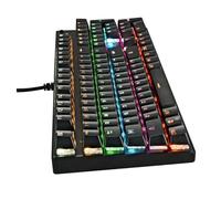 Angoily Mechanical Gaming Keyboard Rgb Backlight and Wired Connection for Gaming and Typing Featuring Non-conflict Keys and Design