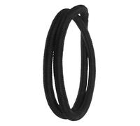Angoily Men Arab Head Band Scarf Headband Middle East Wrap PU Material Black Classical Style Highlight Appearance Fix Scarf for Middle Eastern Theme Parties