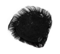 Angoily Men Hair Patch Human Hairpiece with Clip for Men Long-lasting and Firm Hair Fixing Replacement Piece Suitable for Cosplay and Everyday Occasions