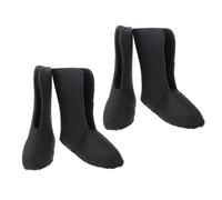 Angoily Men's Thermal Snow Boot Liners Size for Winter Season | Oxford Cloth Plush Detachable Liner, Black Finish, for Winter Boots, Snow Shoveling and Fishing