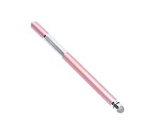 Angoily Metal Double Stylus Pen for Phone and Tablet Capacitive Disc Tip, Rose Gold, Compatible Touch Screens for Handwriting and Drawing