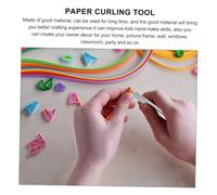 Angoily Metal Paper Quilling Pen Ergonomic Slotted Curling Tool for DIY Paper Crafts Card Making Scrapbooking Suitable for Beginners and Art Projects