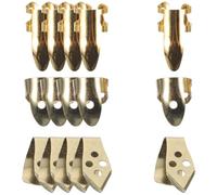 Angoily Metal Thumb and Finger Picks Set and Provides Better Practice Environment and Prevents Injury for Acoustic and Classical Guitar for Guitar Lovers and Banjo Learners Banjo Learners