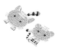 Angoily Mini Alloy Tiger Charms - Simple Chic Design Cute Animal Decor for Mobile Phone Case Decorating Materials and Craft Jewelry Projects