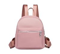 Angoily Mini Backpack Casual Schoolbag Oxford Cloth Simple Feminine Type High Durability Adjustable Shoulder Straps Leisure Travel