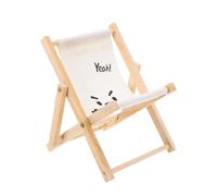 Angoily Mini Folding Beach Chair Model for Small Pets Hamster Cage with Foldable Space-saving Design Safe and Portable Small Animal Plaything Photo Prop and Decoration
