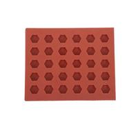 Angoily Mini Hexagon Brick Mold for Sand Table and Miniature Model Wall Brick Silicone Mold - Concrete Crafts and Dollhouse Construction for Educational Play