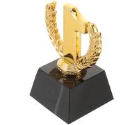 Angoily Mini Plastic Gold Trophy with Crystal Base, Small Award Cup for Competition Prizes and Early Learning Games, Delicate ’s Sports Trophy for School and Party Rewards