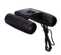 Angoily Mini Pocket Folding Binoculars 30x60 Compact Powerful Outdoor Binoculars for Hiking Concert Theater Use Black