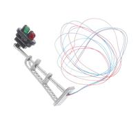 Angoily Mini Railroad Signal Lamp Realistic Miniature Spotlight for Sand Table Decor for Train Model Layouts and DIY Projects Safe Material for Photography and Decoration