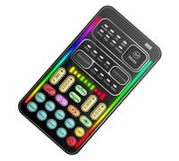 Angoily Mini Sound Card for Live Streaming Funny Voice Changer Phone Computer Voice Changer for Anchor Audio Card