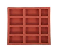 Angoily Miniature Brick Silicone Mold for DIY Crafting Square and Long Brick Wall Molds for Model Building Cake Soap Cement Decoration