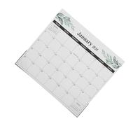 Angoily Month Magnetic Calendar for Fridge with Large Writing Space Fade-resistant Paper Flexible Monthly Planner for Kitchen Home Academic and Office Organization