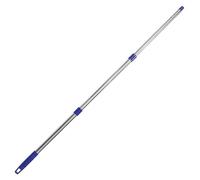 Angoily Mop Handle Replacement Rod Accessory Three Section Stainless Steel