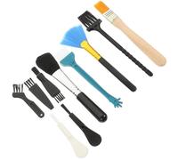 Angoily Multi-functional Anti-static Cleaning Brush for Computer Keyboard and Electronic Devices, Soft Pa and Pp Bristles, for Cleaning Car Dashboard and Packaging Areas,