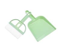 Angoily Multifunctional Abs Pet Cage Cleaning Broom and Small Dustpan for Hamsters Rabbits and Dogs Use Brush for Animal Cage Maintenance and Bedding Cleanup