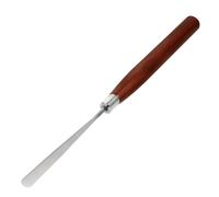 Angoily Multifunctional Nail Art Gel Mixing Stick for Smooth Nail Art Process Stainless Steel and Wood Material