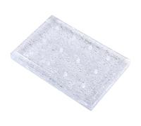 Angoily Nail Drill Bit Base 12 Holes Acrylic Organizer Case with Salon Storage Function Dustproof Design for Professional Nail Art Display Stand