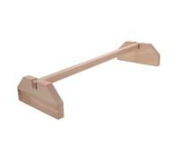 Angoily Natural Wood Chicken Perch Stable Thick Wooden Roosting Stand for Hens Chicks and Birds Smooth Polished Surface Safe Non-tip Design Suitable for All Breeds in Coop and Run