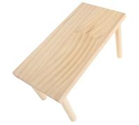 Angoily Natural Wood Hamster Platform with Legs for Small Pets Indoor Outdoor Climbing and Exploring Low Maintenance Wooden Play Stand for Hamsters Chinchillas Squirrels Guinea Pigs
