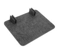Angoily Nodrill Felt Desk Privacy Panel Sound Absorbing Divider for Student Testing School Accessories Home Office Essentials Lightweight Portable Classroom Privacy Shield Black Grey