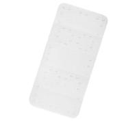 Angoily Non-Slip Bath Tub Mat Large Breathable Bathroom Shower Mat with Strong Suction Cups for Safe Bathing Use
