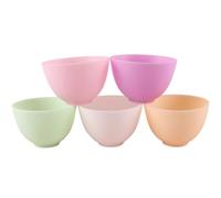 Angoily Odorless Silicone Mask Mixing Bowl 10.5x7cm for Home Use with Stable and Firm Design, for Baking and Staging Ingredients in Beauty and Personal Care