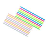 Angoily of Assorted Colour Sticky Index Tabs Frosted Texture 2 Books Safe to Use Fluorescence Page Markers and Beginners, for Reading and Scrapbook Accessories