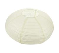 Angoily Oval Round Lampshade Rice Paper Pendant Lamp Shade Chinese Japanese Hanging Chandelier Light Covers Hanging China Ball Ceiling Light Protector Beige