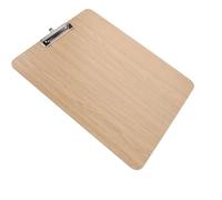 Angoily Painting Wooden Board Drawing Clipboard for Beginners Art Students Beige Wood Stainless Steel Minimalist Sturdy Structure Secure Clip Board for Outdoor Art Creation and Travel