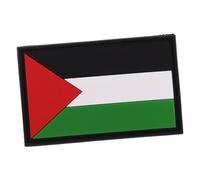 Angoily Palestine Flag PVC Outdoor Patch Embroidery Badge Armband for Clothes Backpacks Comfortable Stylish Accessory for Outdoor Activities