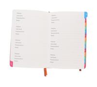 Angoily Password Record Notepad Portable with Alphabetical Tabs for Website Address Management Unique Practical Design for Efficient Information Organization and Quick Retrieval