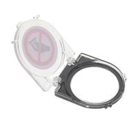 Angoily PC Power Button Cover Plastic round Protector Accidental Touch Prevention and Easy Installation for Computer Power Button and Lift Gate Controls Suitable for Desktop Computer