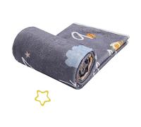 Angoily Personalised Monthly Milestone Blanket Photo Frame Newborn Shower Prop 75cm x 100cm for Boys Girls