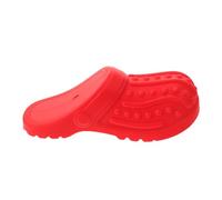 Angoily Pet Toy Slippers for Puppy Squeaky Chewing Silicone Shoe Shape Toy for Dog Teething Interactive Play That Squeaks for Dogs
