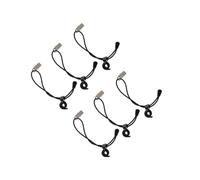 Angoily Photography Clips Photography Clamps Backdrop Clips 6 Pcs Nylon Material Adjustable Tightness Windproof Elastic Fixed Backdrop Clamps Pack Random Color