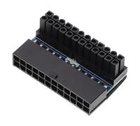 Angoily -pin Motherboard Angled Adapter Power Supply Connector for Computer Management High Reliability Simple Installati