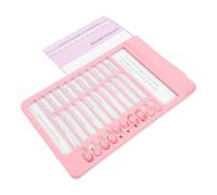 Angoily Plastic Classroom Schedule Chart for DIY Decorative Chore Board with Daily Planner and Home Behavior Reminder Wear-resistant Wall Attachment for Habit Building and Task Tracking