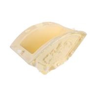 Angoily Plastic Concrete Mold for Outdoor Stone Fan-Shaped Lotus and Bird Statue, 3D Column Plaster Casting Mold for Garden Balcony Railing and Fence Post Decoration