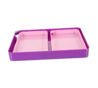 Angoily Plastic Diamond Art Storage Tray Set with Large Capacity and Practical Use for DIY Beads and Rhinestones Organizing, Suitable for Crafting Projects and Arranging Diamonds in A Row