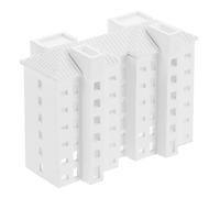 Angoily Plastic House Model for Sand Table Building Realistic High Rise Apartment Layout Professional Architecture Model for Designers Developers and Collectors