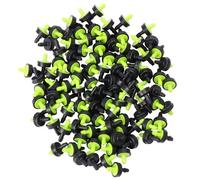 Angoily Plastic Irrigation Drippers 200pcs Pressure Compensating Drip Emitters with Precise and Consistent Water Supply for Cucumbers and Crops, for Nurseries and Potted Plants